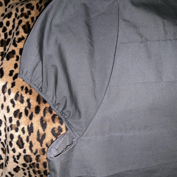 J Crew Dress Grey and Brown with Details Size 6 - Picture 5 of 7